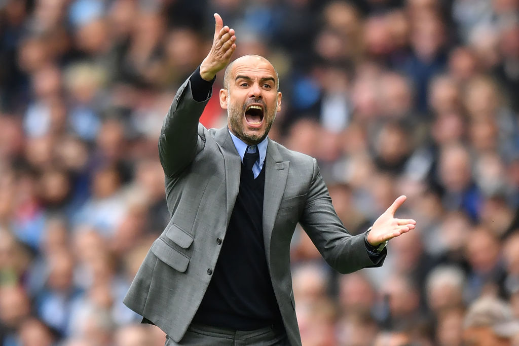 Manchester City Manager Pep Guardiola