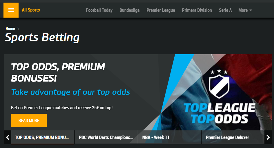 mybet Home Page