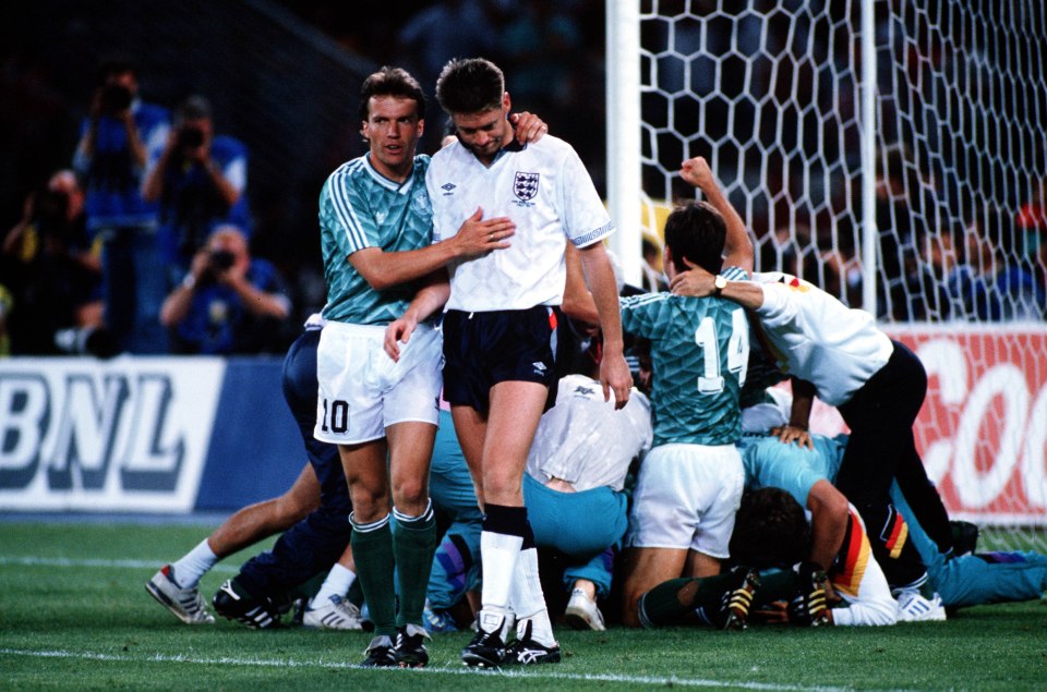 England vs. West Germany 1990