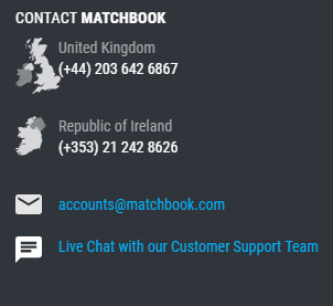 Matchbook Help Center