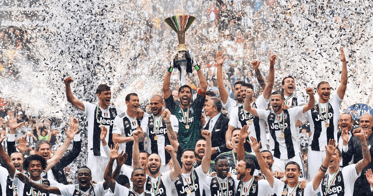 Juventus 2019 Serie A Champion