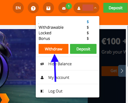 Betsson Withdrawal