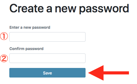 RebelBetting Create Password