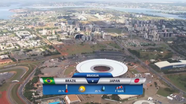 2013 コンフェデ杯 日本対ブラジル