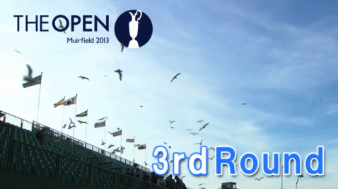 全英オープン 3回ラウンド ダイジェスト映像