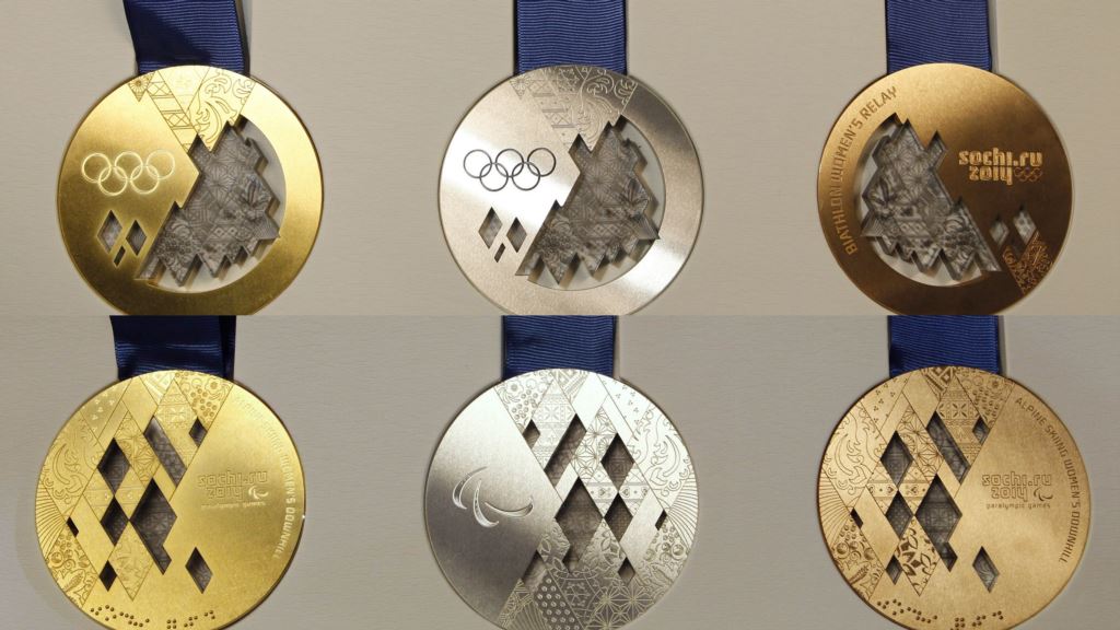 ソチ五輪金銀銅メダル