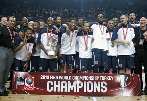 2010 FIBA World Cup Champions - Team USA