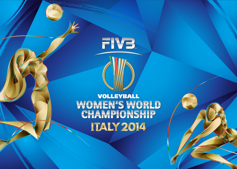 2014 Italy Volleyball Women's World Championships Logo
