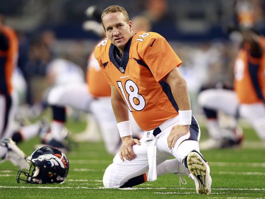 Denver Broncos QB Peyton Manning