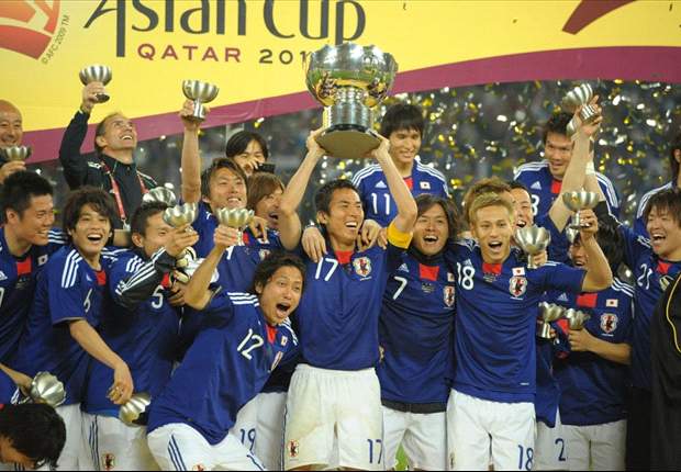 アジアカップ日本優勝写真