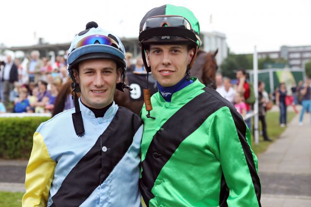 ミルコ・デムーロ騎手とクリスチャン・デムーロ騎手